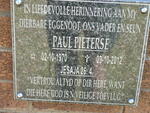 PIETERSE Paul 1970-2012