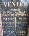 VENTER Stephanus 1937-2015 & Maria 1943-