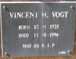VOGT Vincent H. 1925-1996