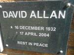 ALLAN David 1932-2004