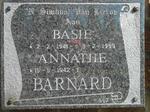 BARNARD Basie 1941-1999 & Annatjie 1942-