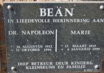 BEÄN Napoleon 1912-1994 & Marie 1919-1999