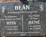 BEÁN René 1928-2007 & Rita 1926-1991