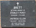 BRETT Stanley Percy 1921-1990 & Patricia Ellen 1927-2002