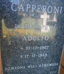 CAPPERONI Adolfo 1927-1989