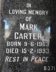 CARTER Mark 1963-1993