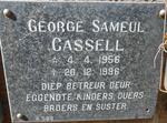 CASSELL George Sameul 1956-1996