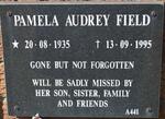 FIELD Pamela Audrey 1935-1995