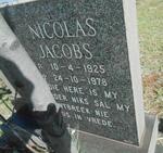 JACOBS Nicolas 1925-1978