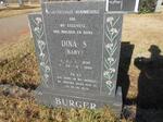 BURGER Dina S. 1938-1999