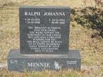 MINNIE Johanna 1933-2010 :: MINNIE Ralph 1971-1998