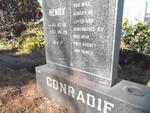 CONRADIE Henry 1945-1997
