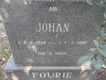 FOURIE Johan 1954-1999
