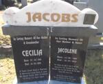 JACOBS Cecilia 1948-2002 :: JACOBS Jacolene 1980-2013