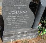 JOSEPH Johanna 1924-1996