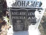 MOHAMED Adelaide Priscilla Iris 1952-2010 :: MOHAMED Idris Amin 1979-1999