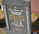 WATER Petrus Albertus, van der 1916-2002