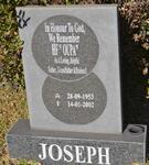JOSEPH H.F. 1953-2002