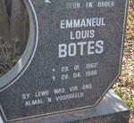 BOTES Emmaneul Louis 1962-1998