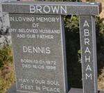 BROWN Dennis Abraham 1972-1998