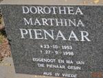 PIENAAR Dorothea Marthina 1935-1998