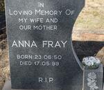 FRAY Anna 1950-1999