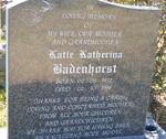 BADENHORST Katie Katherina 1932-1998