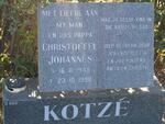 KOTZÉ Christoffel Johannes 1948-1998
