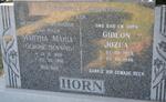 HORN Gideon Jozua 1923-1998 & Martha Maria HENNING 1928-1996