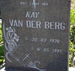 BERG Kay, van der 1936-1995