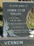 PHILLIPS Vernon Elton 1976-1994