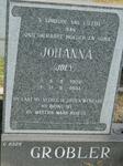 GROBLER Johanna 1928-1994