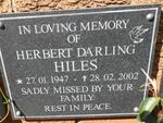 HILES Herbert Darling 1947-2002