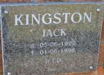 KINGSTON Jack 1922-1998