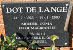 LANGE Dot, de 1923-2003
