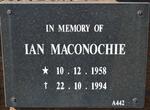 MACONOCHIE Ian 1958-1994