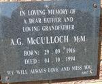 McCULLOCH AG. 1916-1994