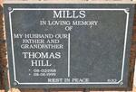 MILLS Thomas Hill 1918-1999
