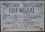 ODENDAAL Wessel Nicolaas 1919-19??