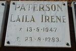 PATERSON Laila Irene 1947-1983