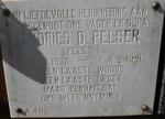 PELSER Andries D. 1938-1991