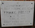 PELSER Frikkie 1941-1989