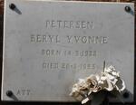 PETERSEN Beryl Yvonne 1922-1983