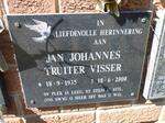 VISSER Jan Johannes Truiter 1935-2000
