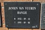 VUUREN Hanlie, Jansen van 1932-1995