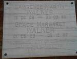 WALKER Lawrence Martin 1929-1989 & Grace Margaret 1929-1992