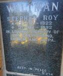 WALTMAN Stephen Roy 1922-1992