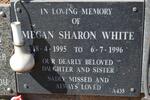 WHITE Megan Sharon 1995-1996