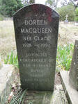 MACQUEEN Doreen nee CLACK 1928-1997