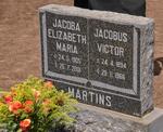 MARTINS Jacobus Victor 1894-1966 & Jacoba Elizabeth Maria 1905-2001